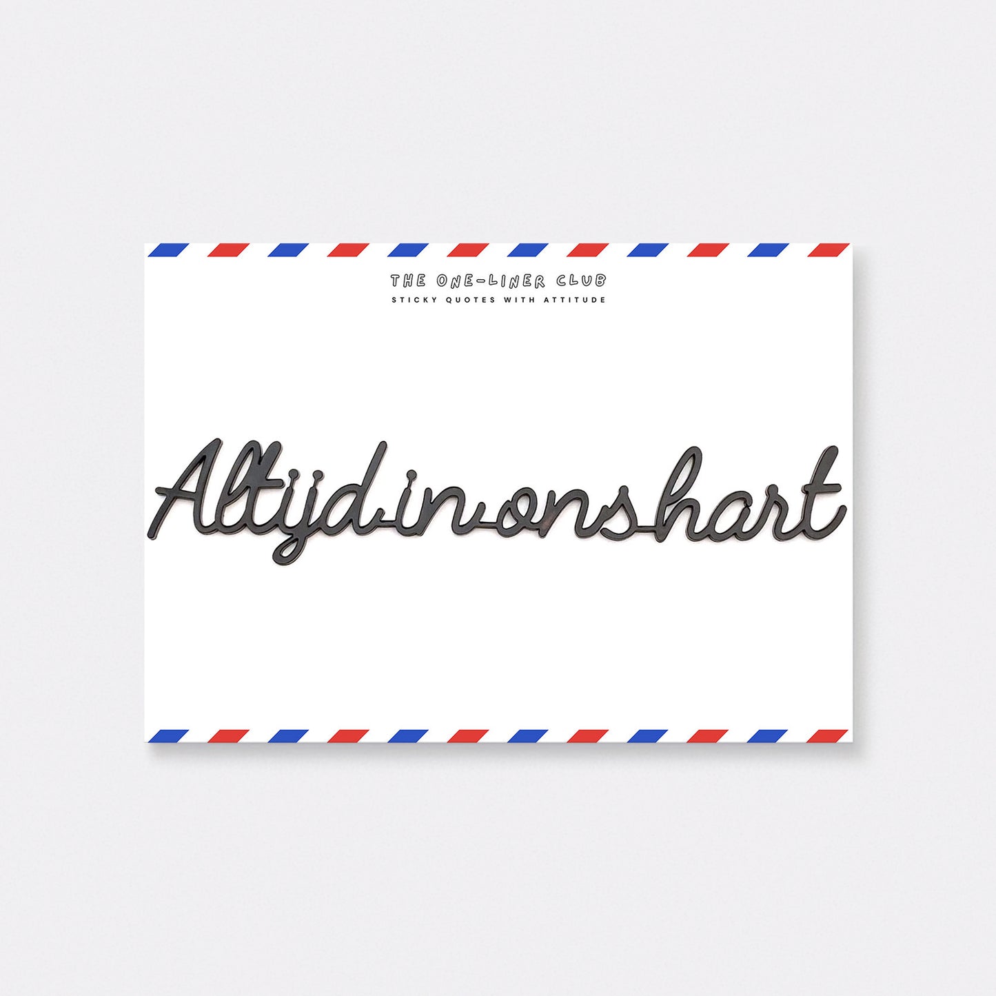 Altijd in ons hart
