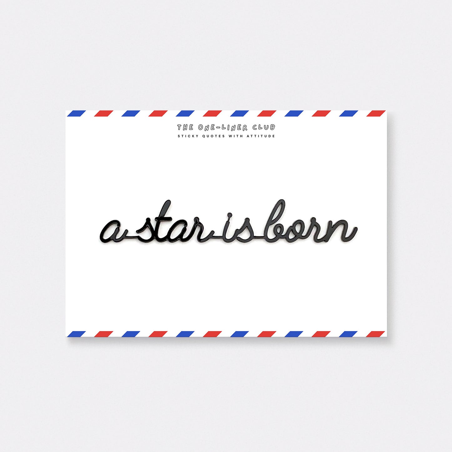 A star is born