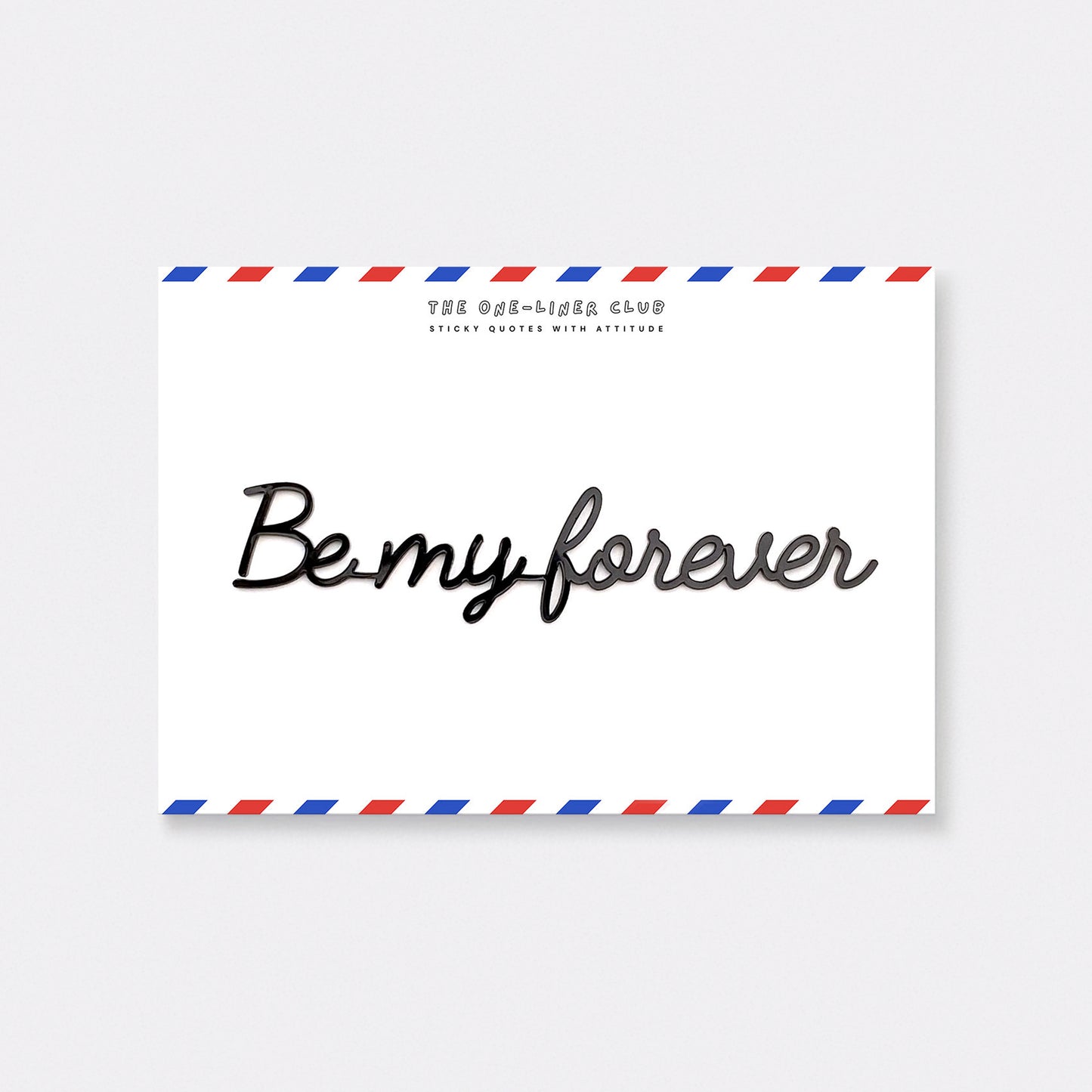 Be my forever