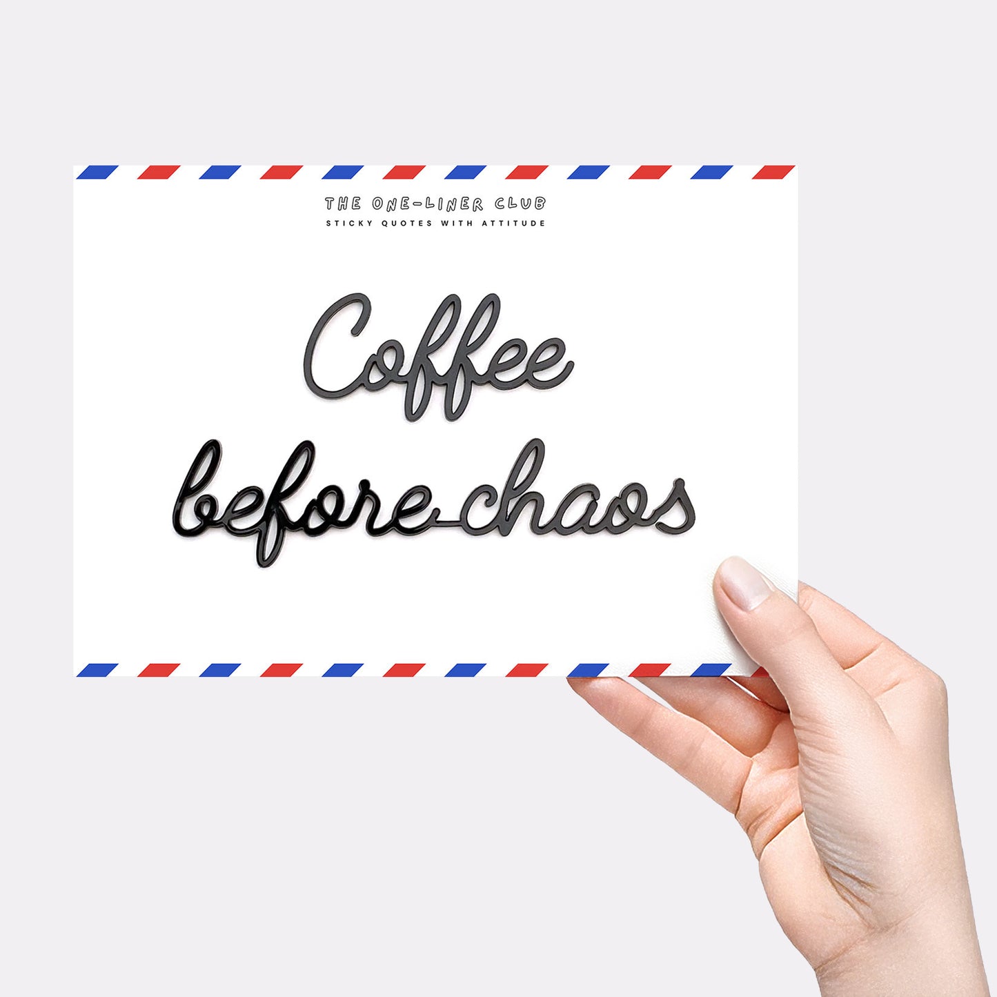 Coffee before chaos
