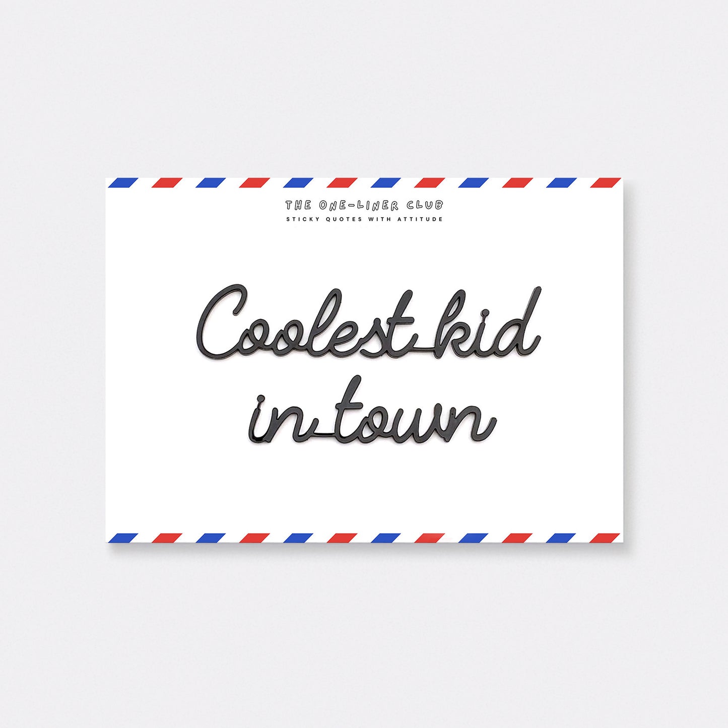 Coolest kid in town