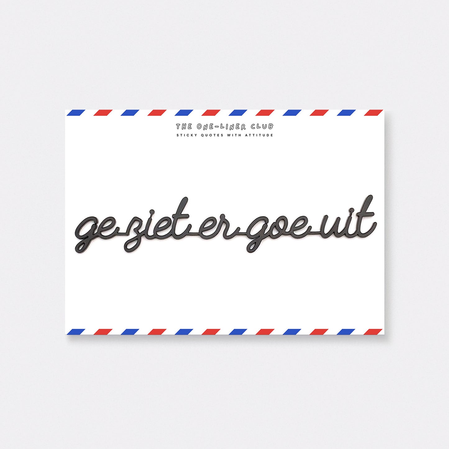 Ge ziet er goe uit