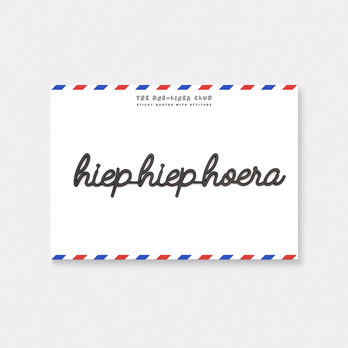 Hiep hiep hoera