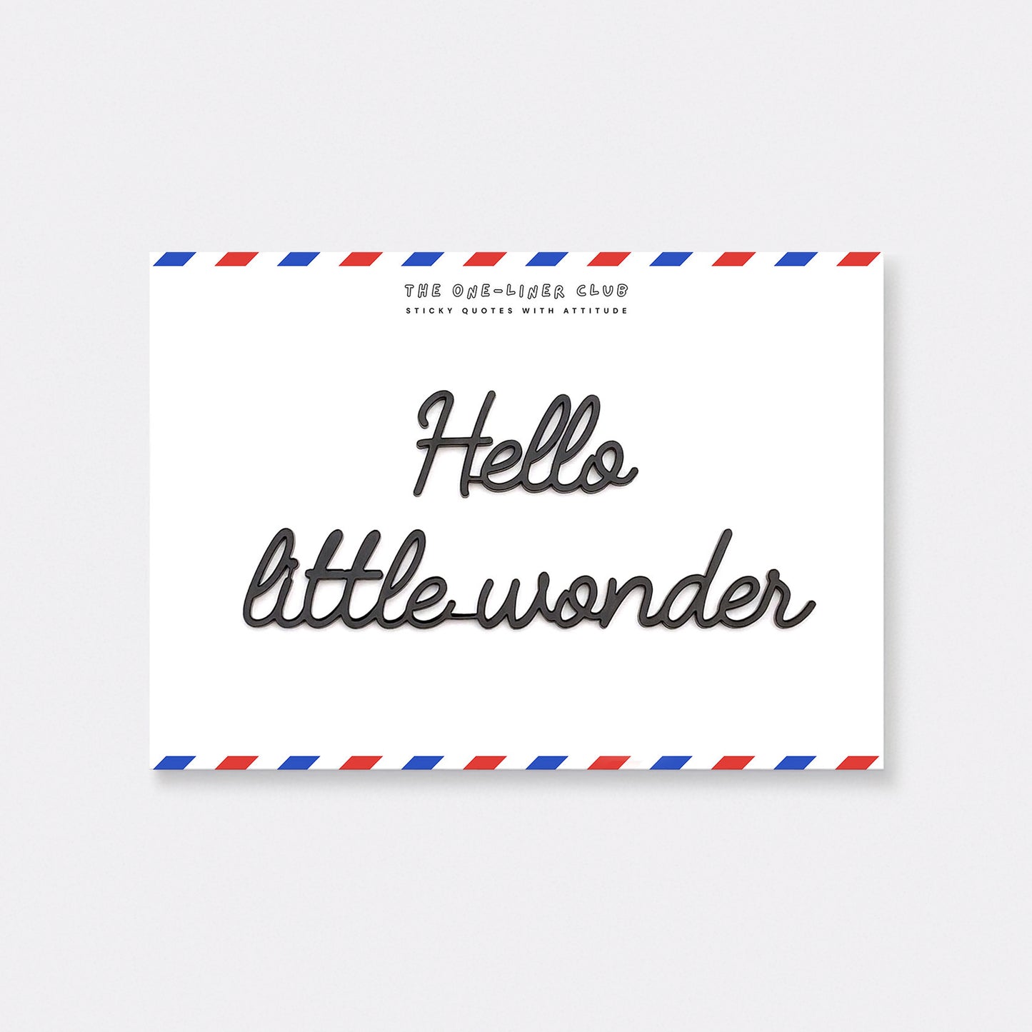 Hello little wonder
