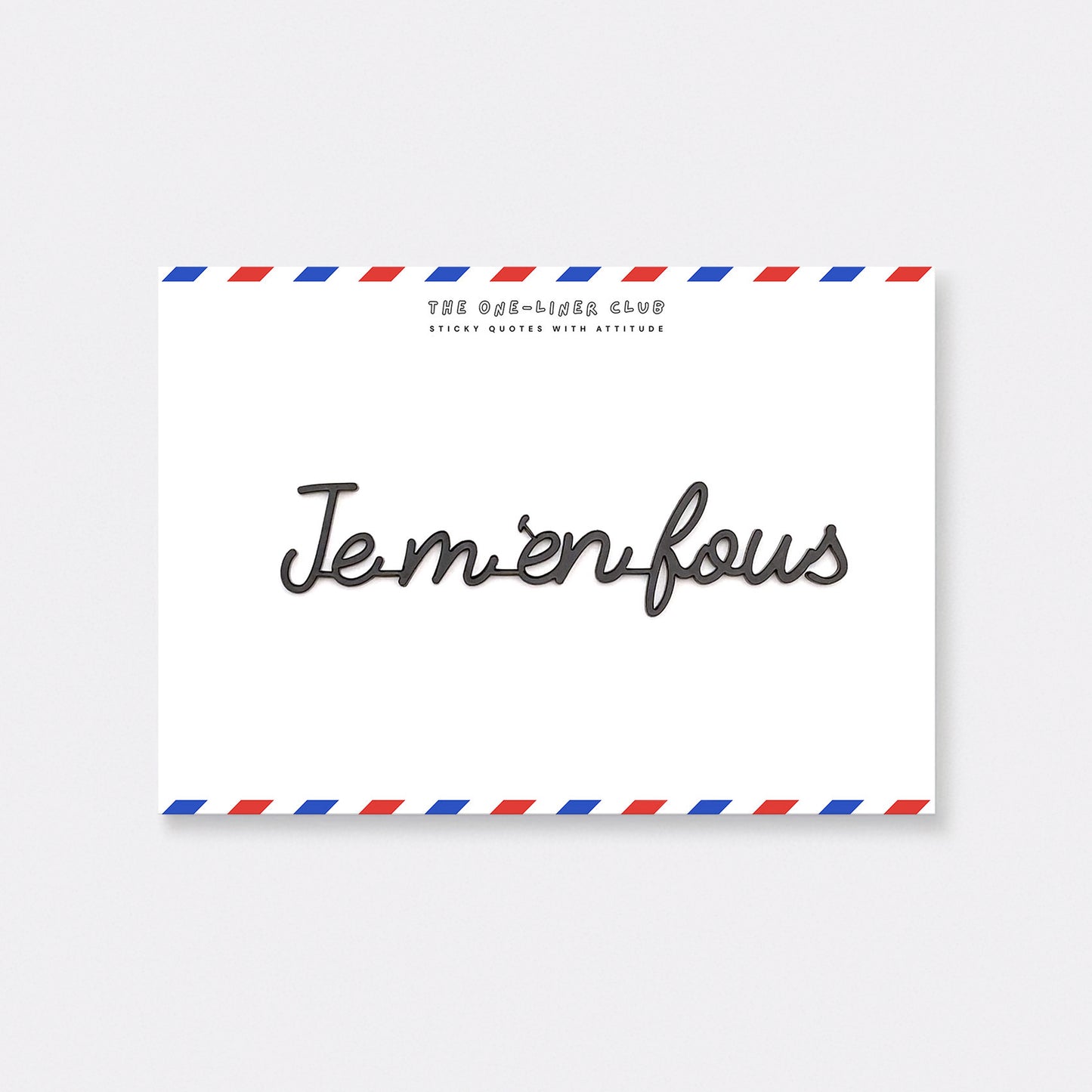 Je m'en fous