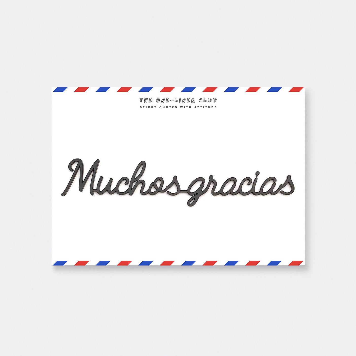 Muchos gracias