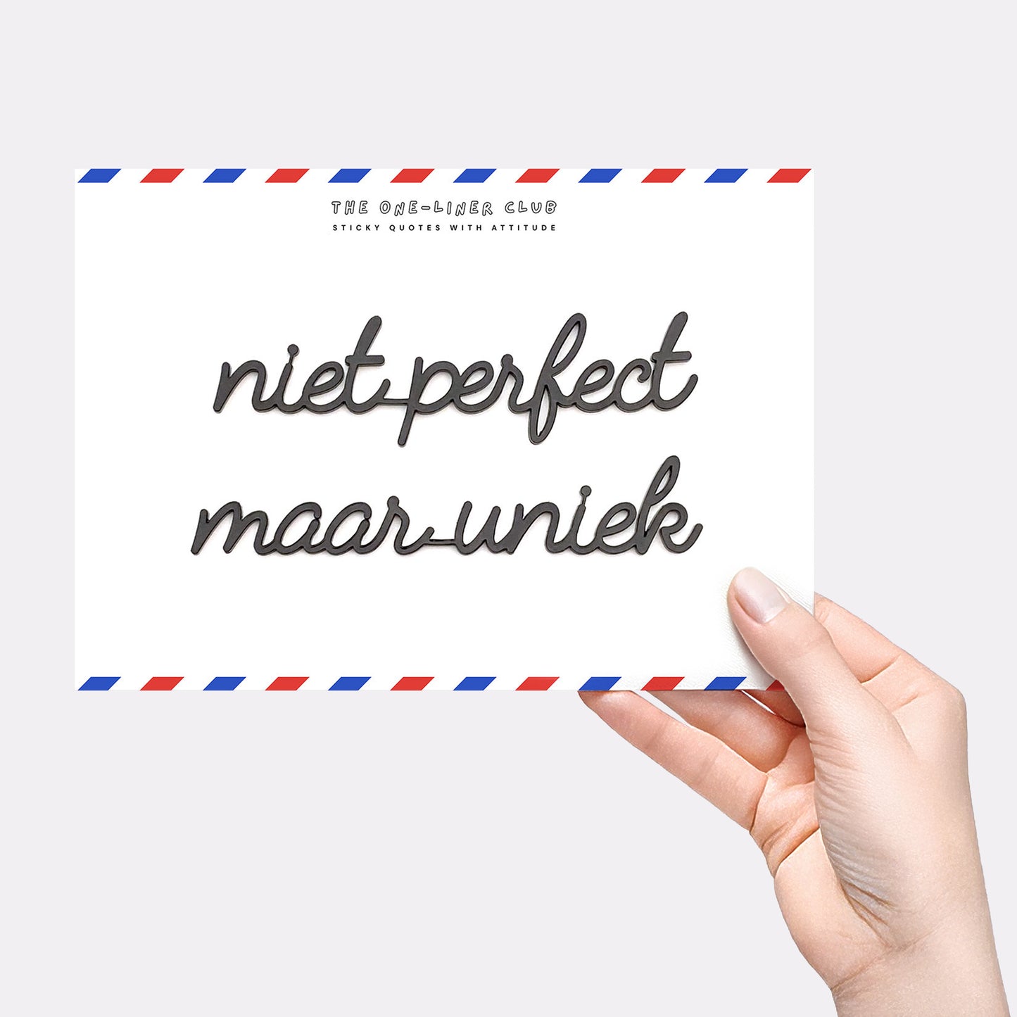 Niet perfect maar uniek