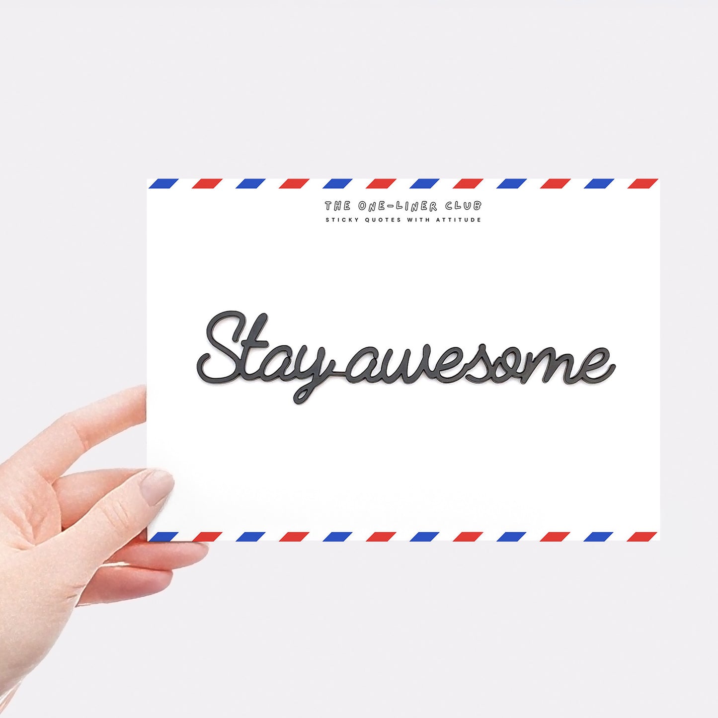 Stay awesome