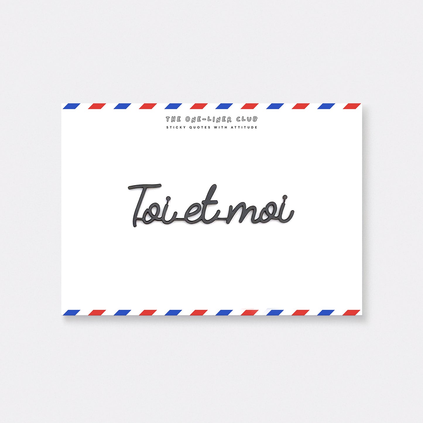 Toi et moi