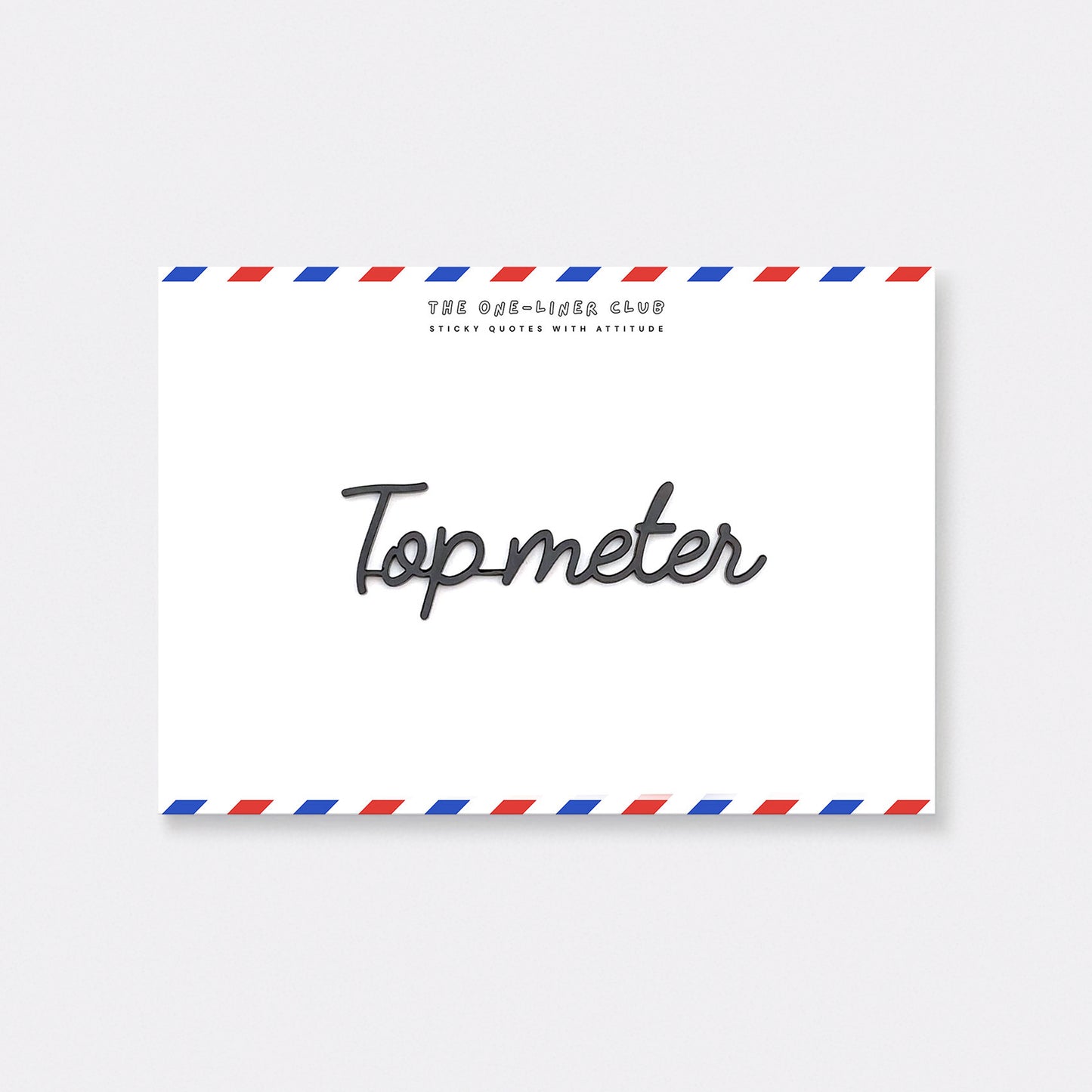 Top meter