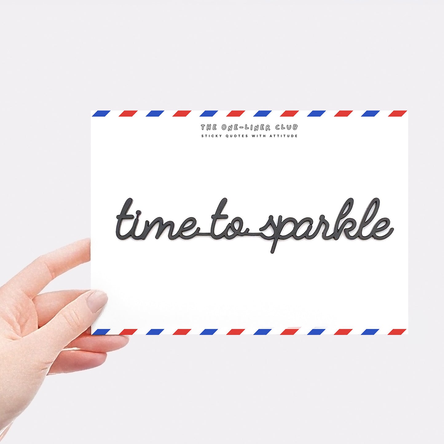 Time to sparkle