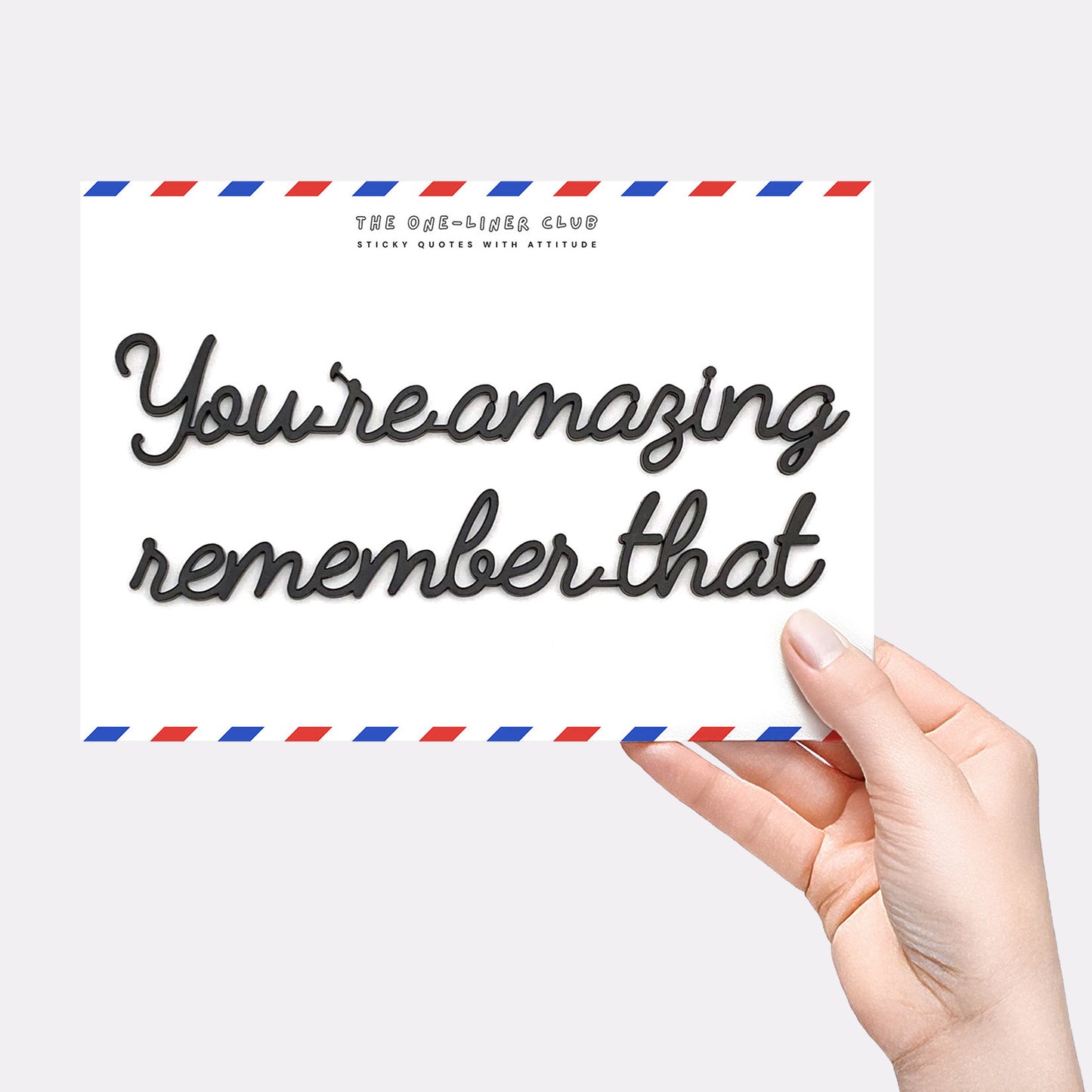 You're amazing remember that