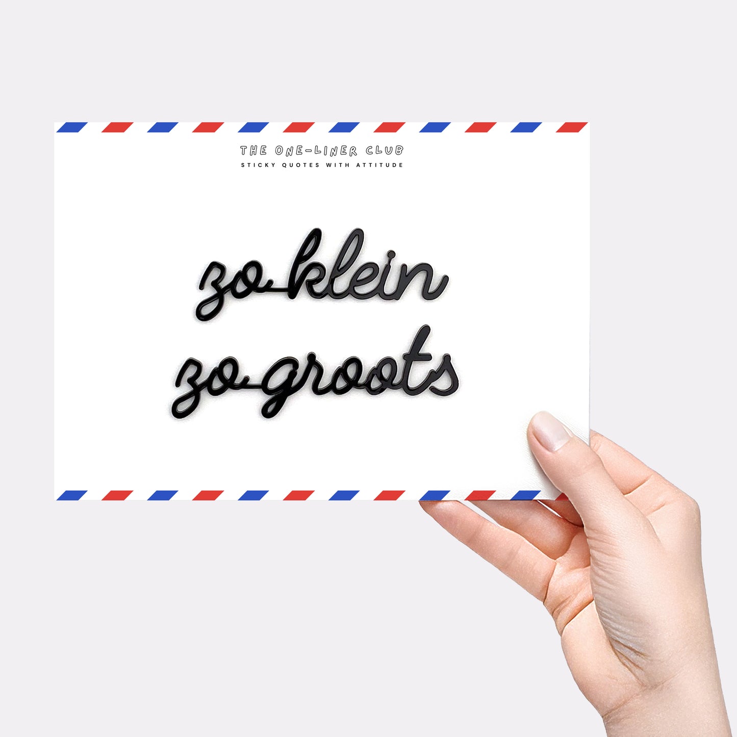 zo klein zo groots