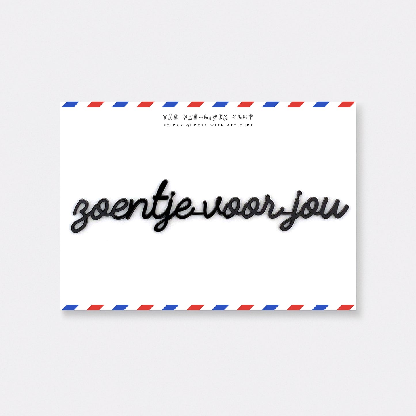 zoentje voor jou