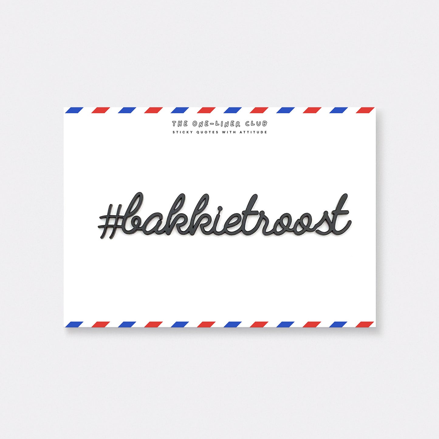 #bakkietroost