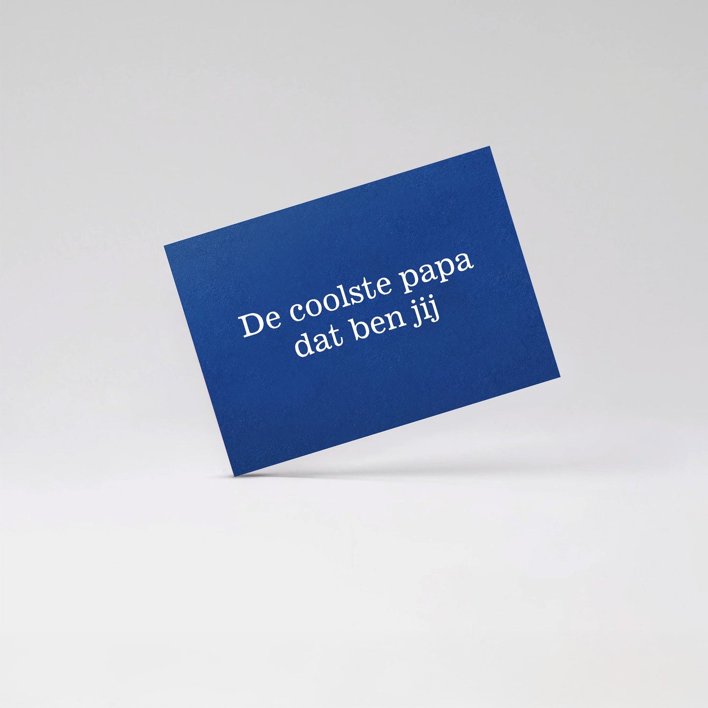 De coolste papa dat ben jij - Blue card