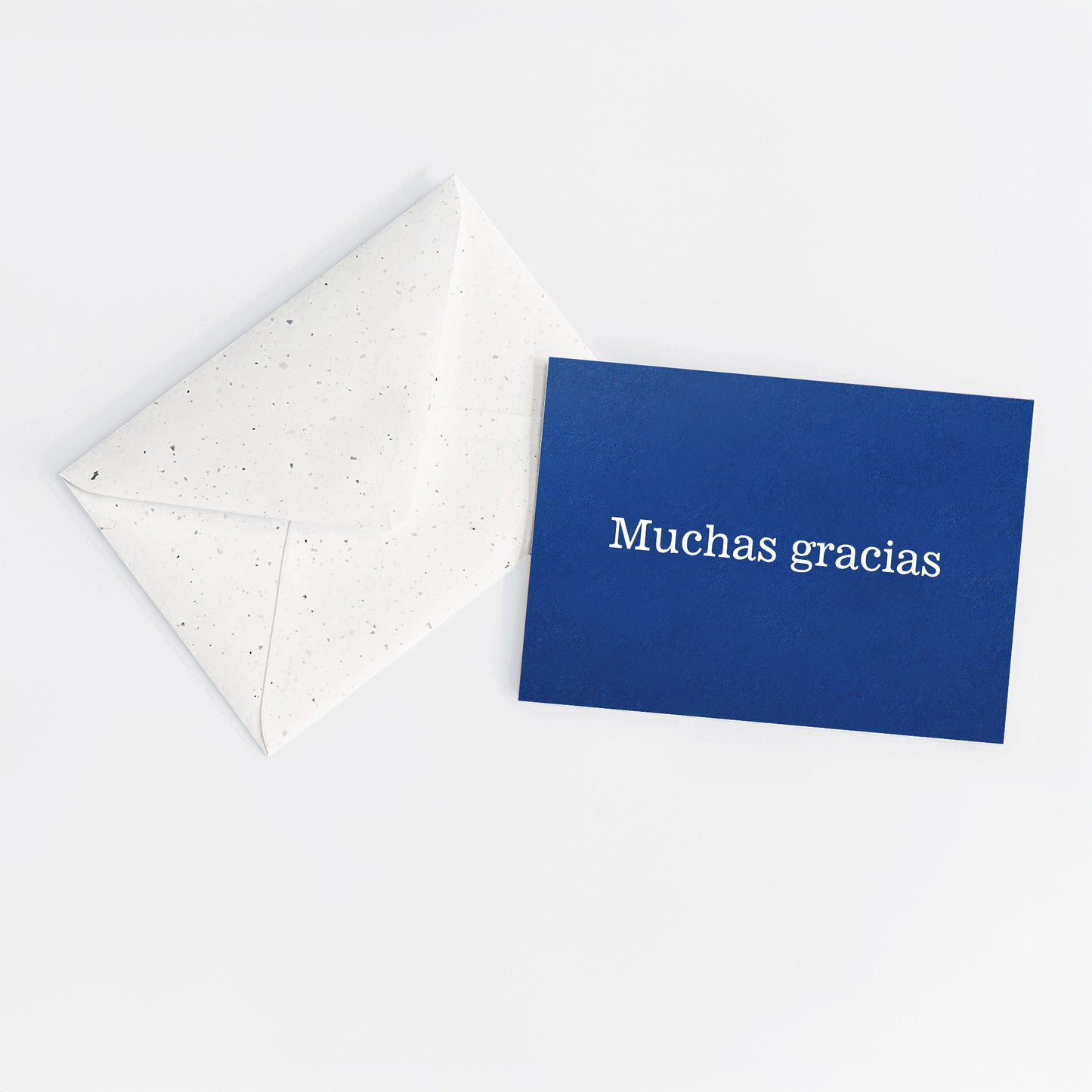 Muchas gracias - Blue card