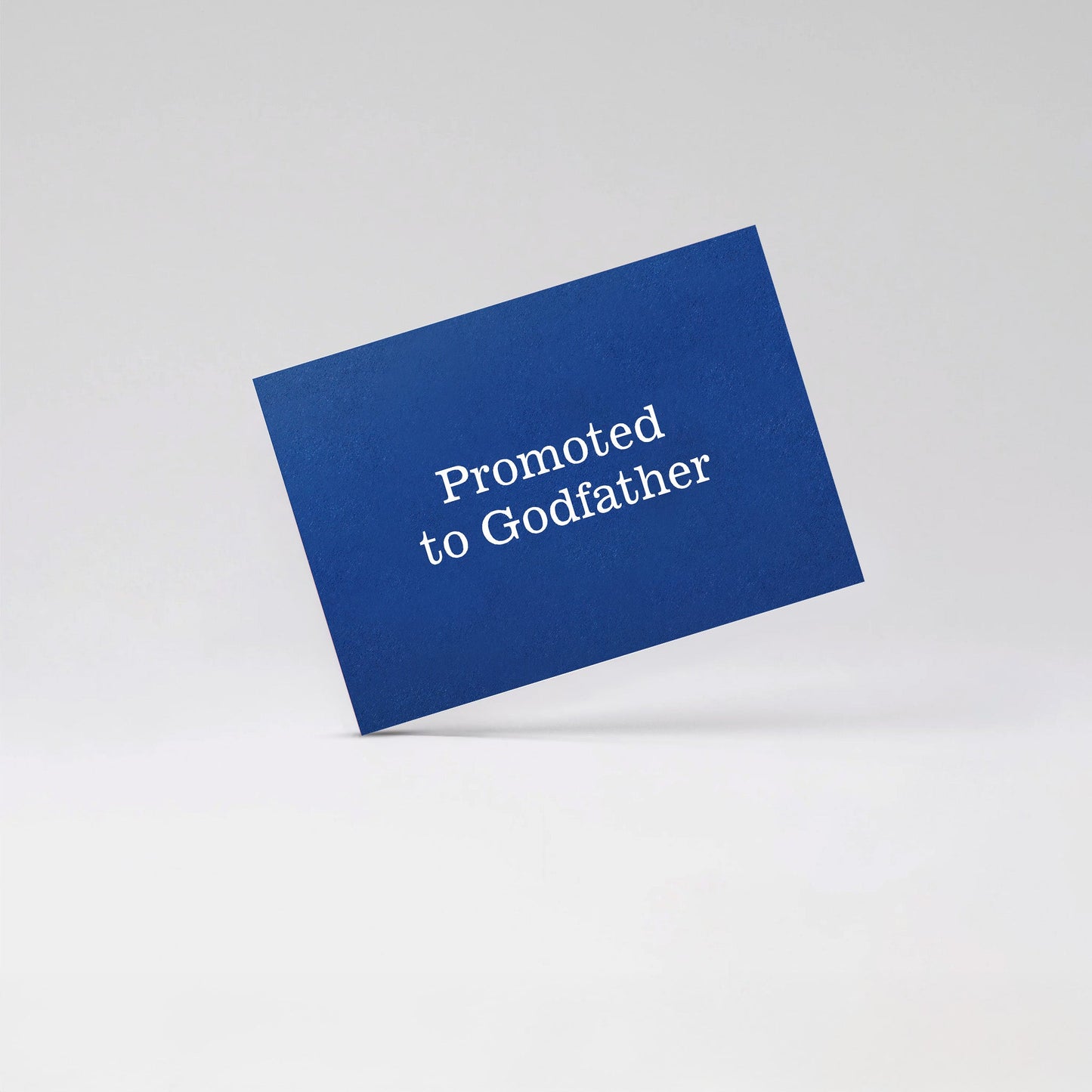 Promoted to Godfather - Blue card