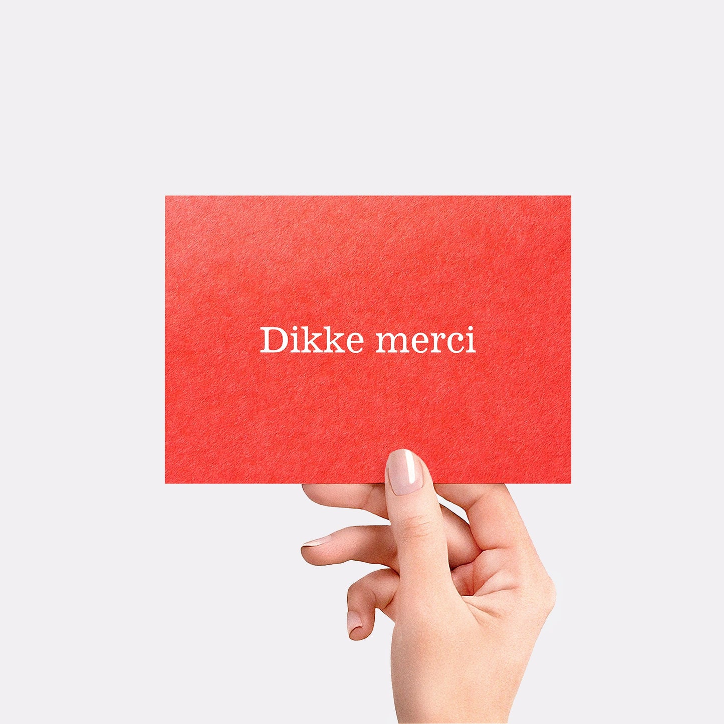 Dikke merci - Red card