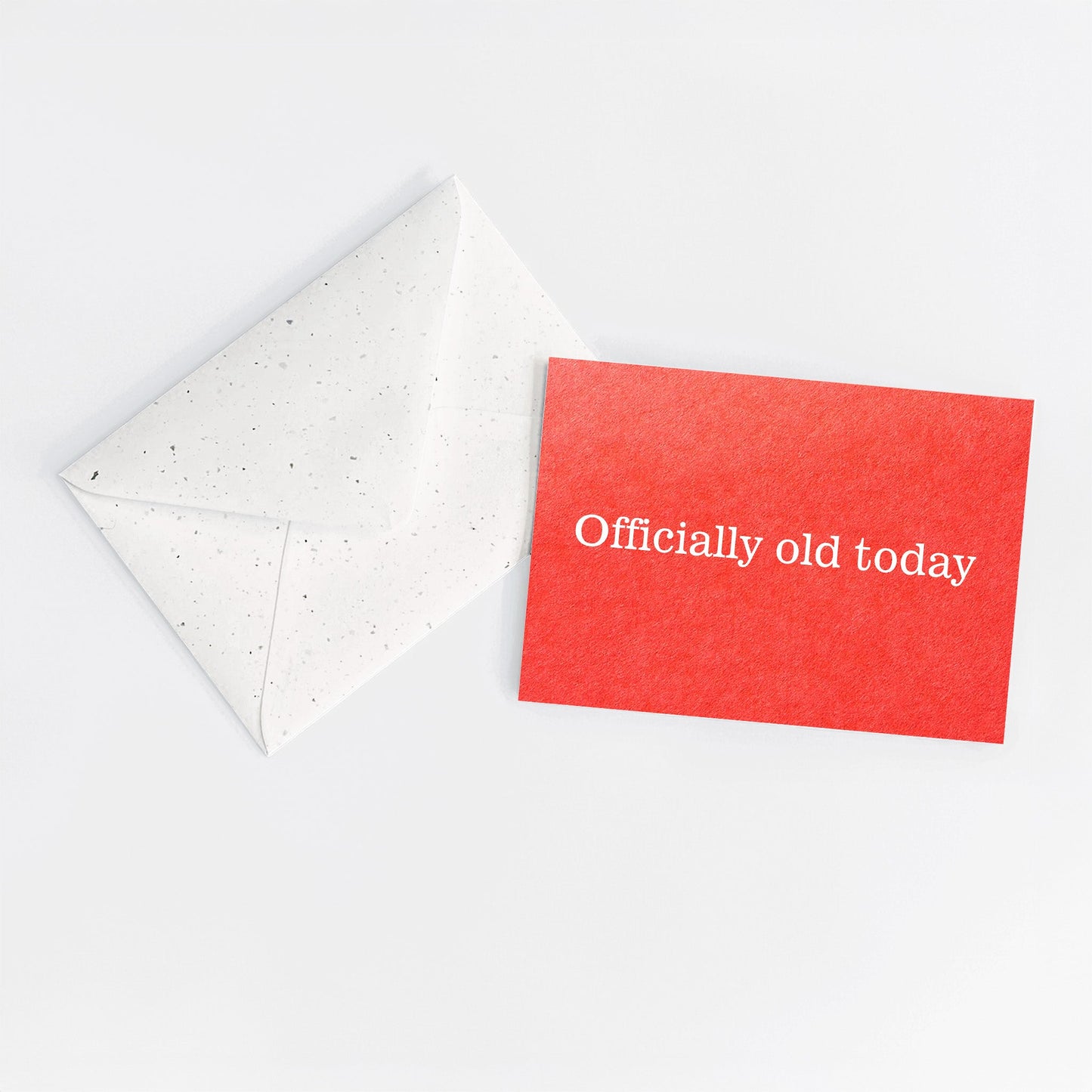 Officially old today - Red card