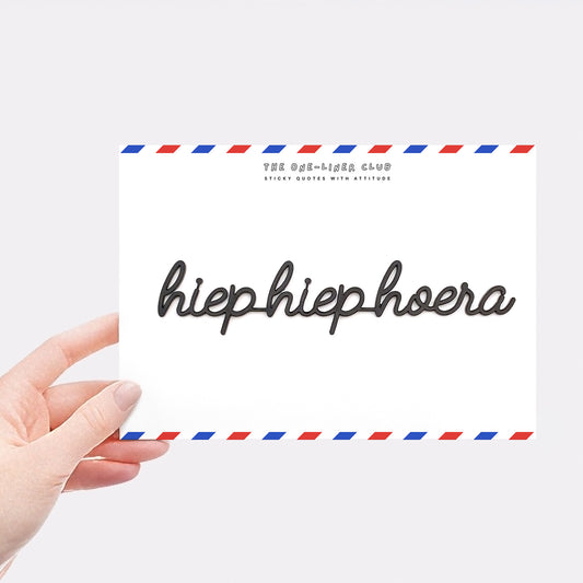 Hiep hiep hoera