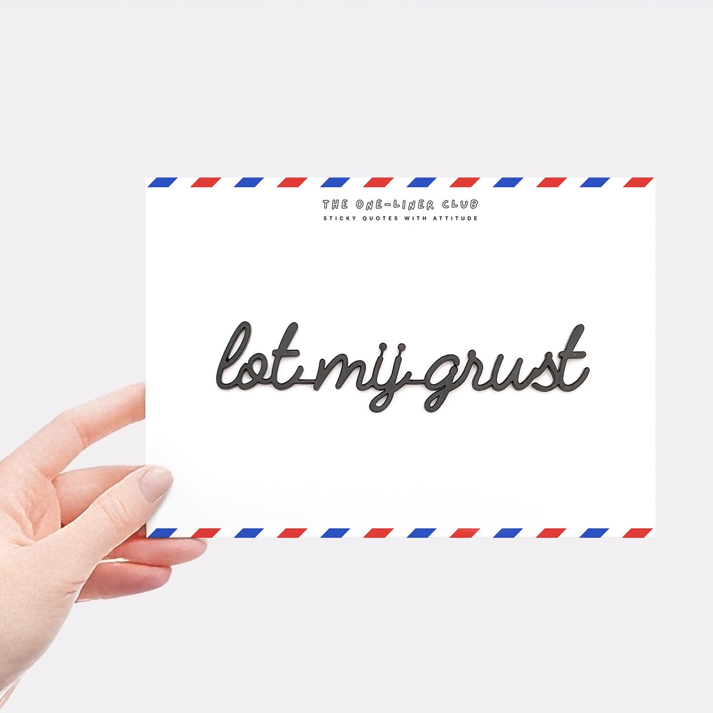 Lot mij grust