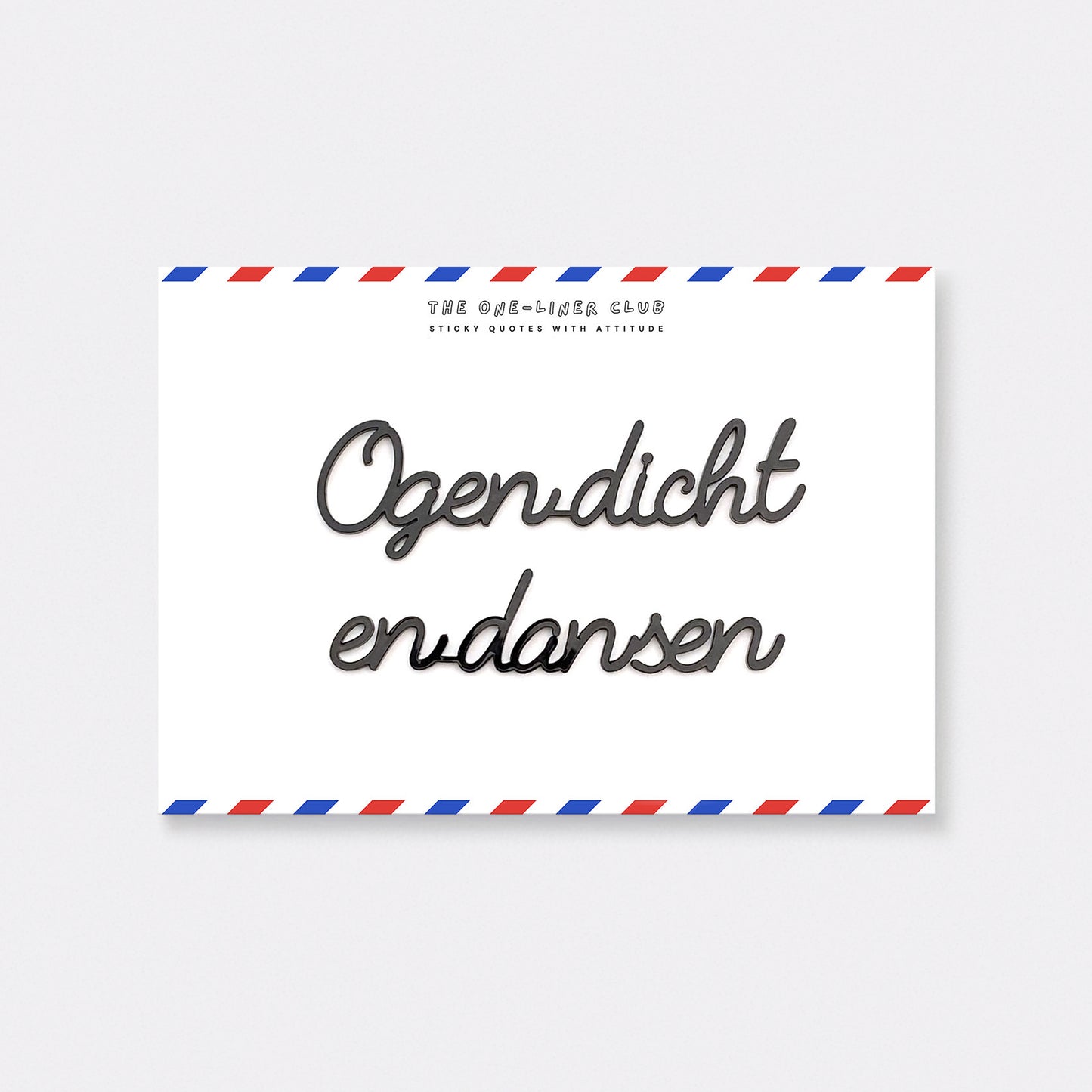 Ogen dicht en dansen