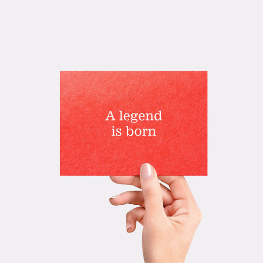A legend is born - Red card